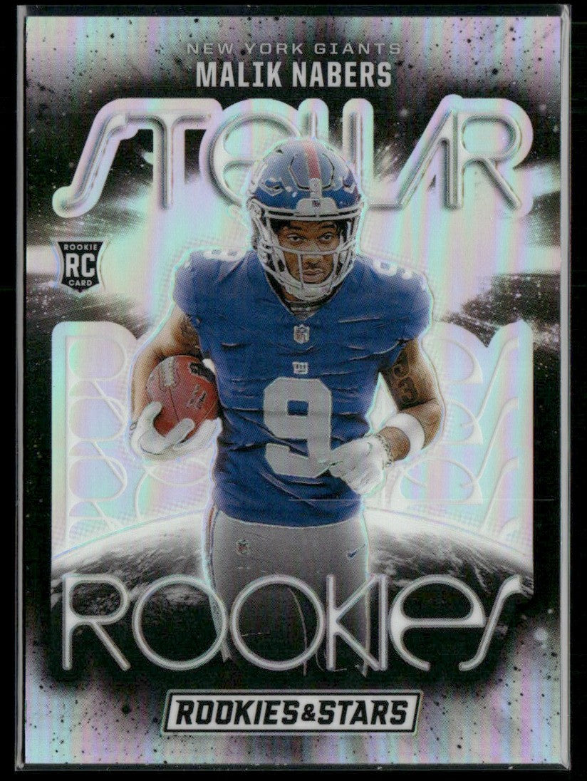 Malik Nabers 2024 Panini Rookies & Stars Stellar Rookies RC #SR-MNS