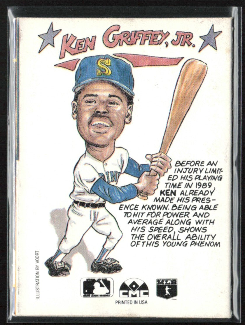 Ken Griffey Jr. 1990 Collect-A-Books Seattle Mariners