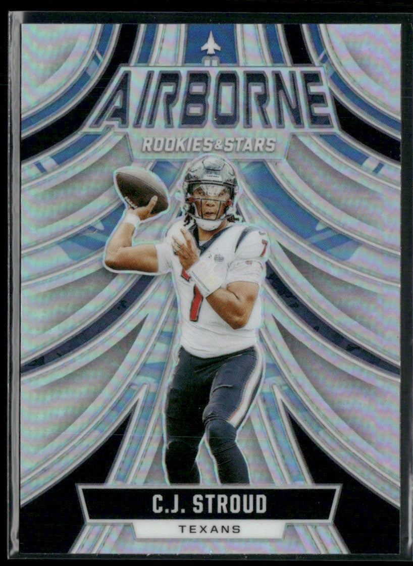 C.J. Stroud 2024 Panini Rookies & Stars Airborne Prizm #A-CSD Houston Texans