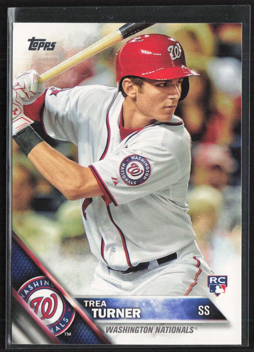 Trea Turner 2016 Topps RC #103 Washington Nationals