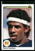 Deion Sanders 1990 Upper Deck RC #13 New York Yankees