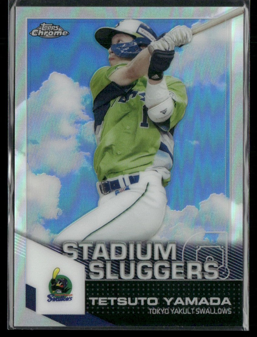 Tetsuo Yamada 2021 Topps Chrome Stadium Sluggers Refractor #SL-3