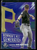 Austin Meadows 2017 Bowman Platinum Next Generation Purple /250 #BNG-AM