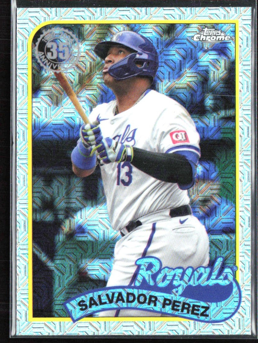 Salvador Perez 2024 Topps Chrome 1989 Silver Pack #T89CU-20 Kansas City Royals