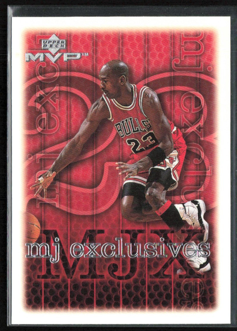 Michael Jordan 1999 Upper Deck MVP MJ Exclusives #179 Chicago Bulls