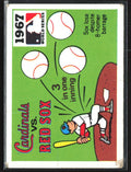 Boston Red Sox/St. Louis Cardinals 1971 Fleer Laughlin World Series #65