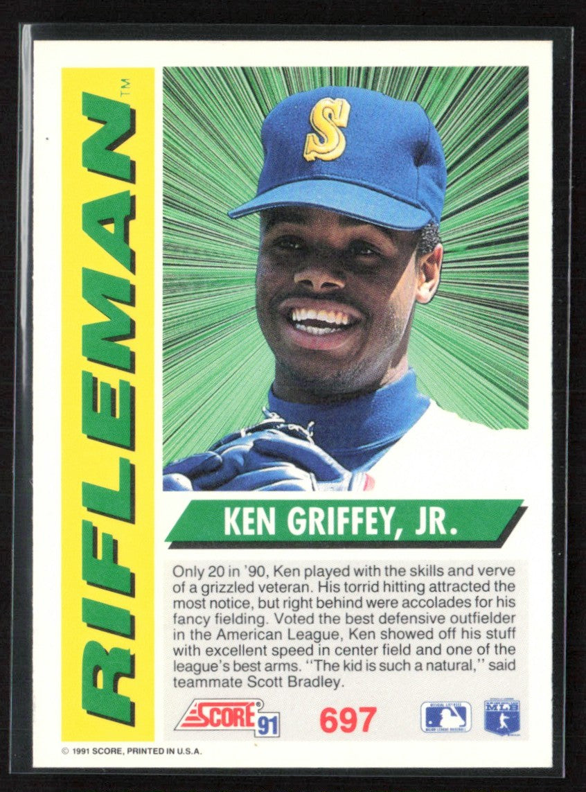 Ken Griffey Jr. 1991 Score Rifleman #697 Seattle Mariners