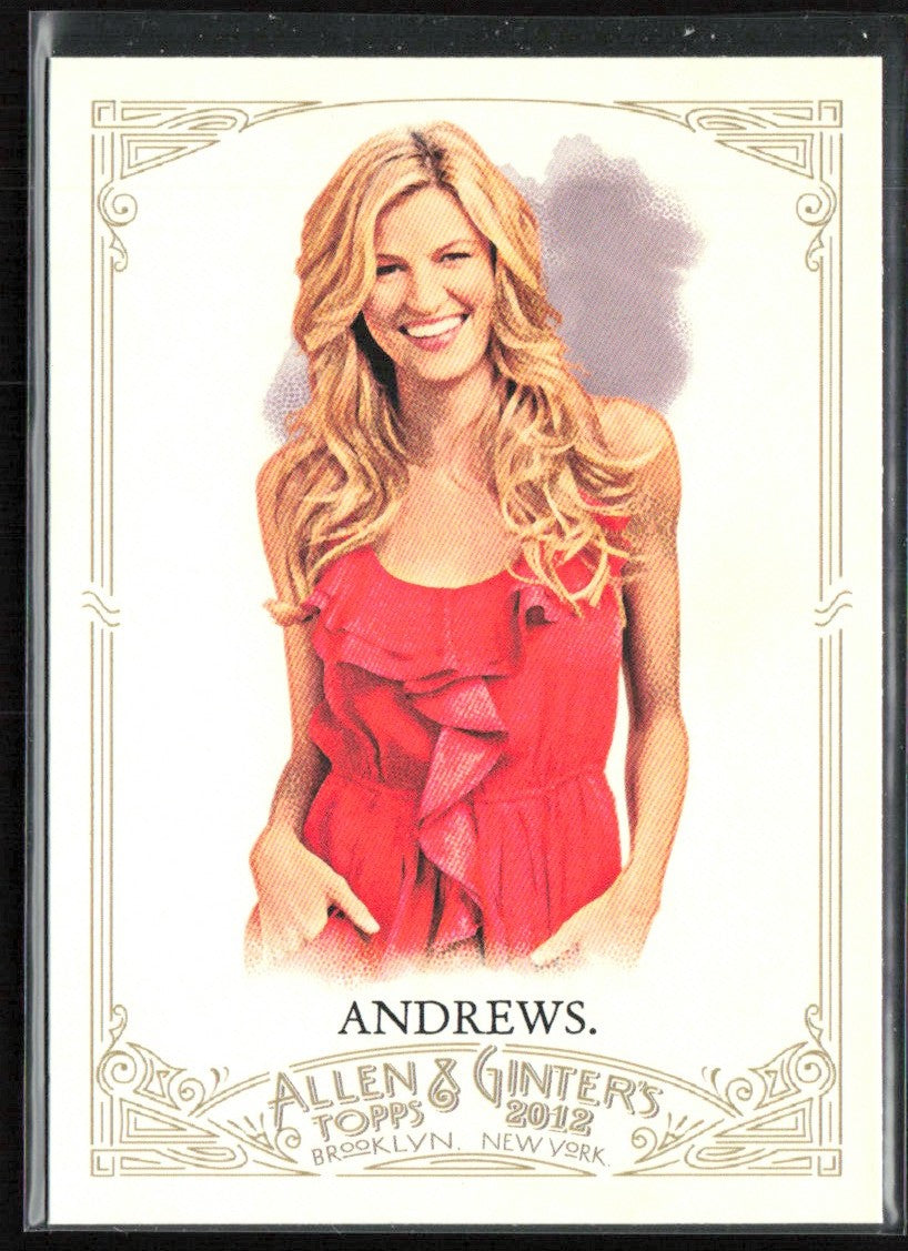 Erin Andrews 2012 Topps Allen & Ginter #75 Espn Analyst