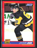 Jaromir Jagr 1991 Score Hot Card #8 Pittsburgh Penguins