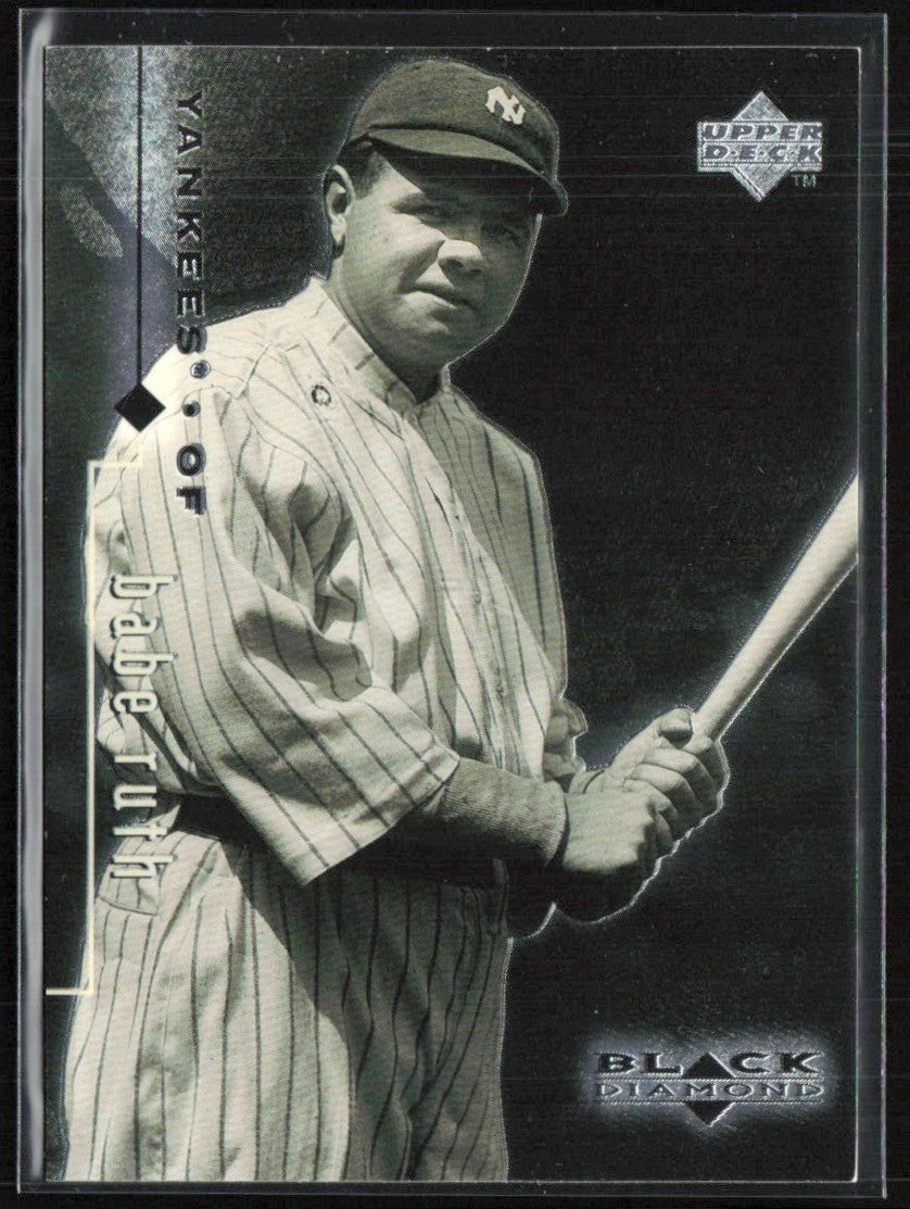 Babe Ruth 1999 Upper Deck Black Diamond #90 New York Yankees