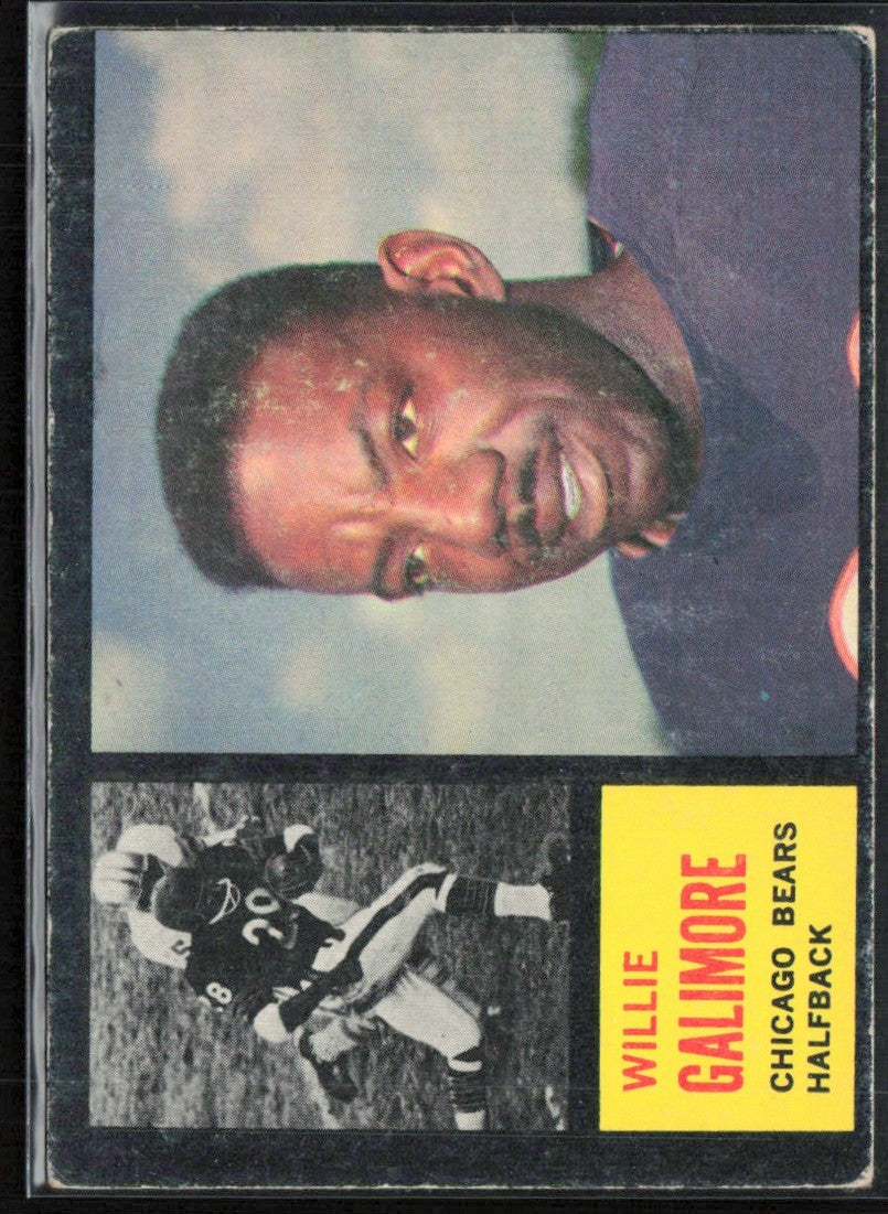 Willie Galimore 1962 Topps #14 Chicago Bears