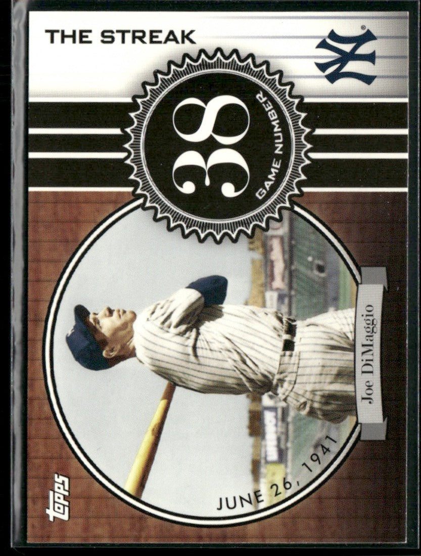 Joe DiMaggio 2007 Topps The Streak #JD38 New York Yankees