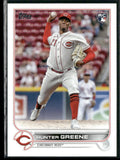 Hunter Greene 2022 Topps Update RC #US160 Cincinnati Reds