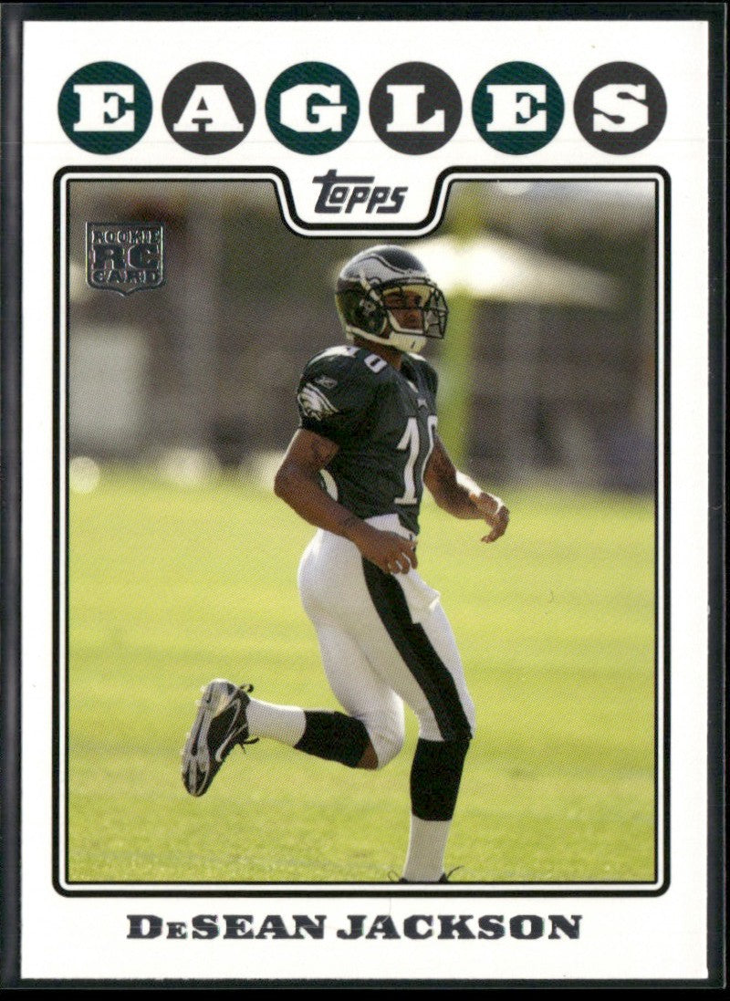 DeSean Jackson 2008 Topps RC #363 Philadelphia Eagles