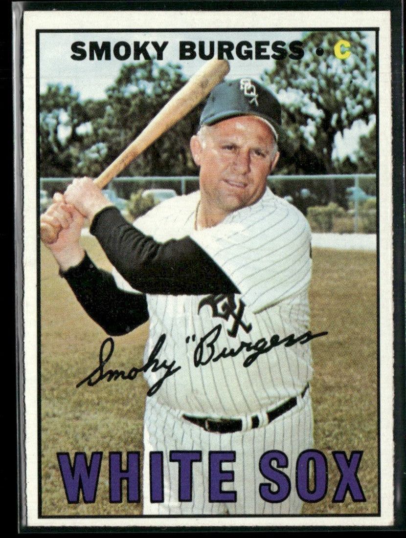 Smoky Burgess 1967 Topps #506 Chicago White Sox
