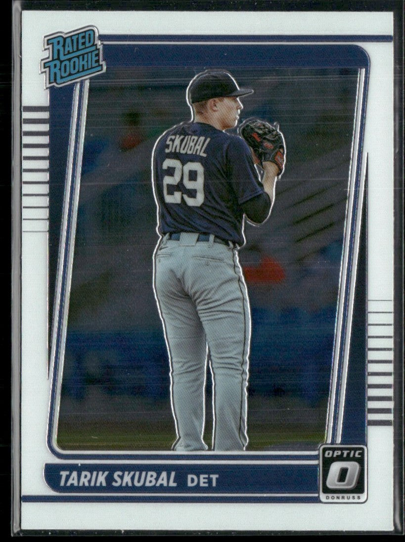 Tarik Skubal 2021 Donruss Optic RC #79 Detroit Tigers