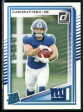Cam Skattebo 2025 Panini Donruss RC #302 New York Giants