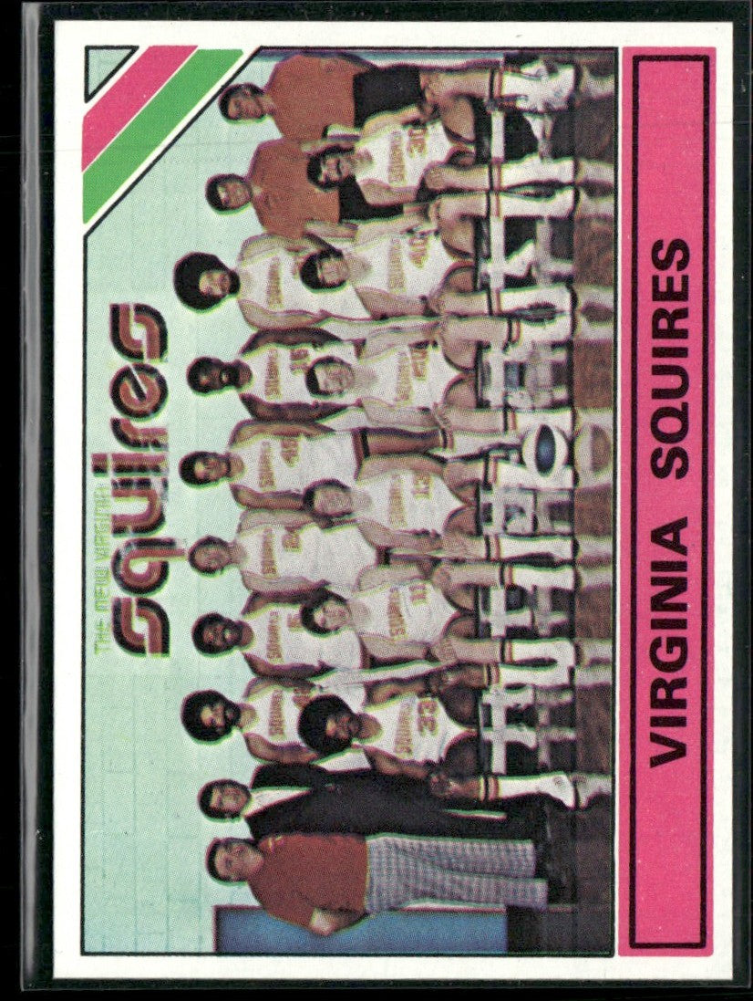 Virginia Squires 1975 Topps #330 Virginia Squires