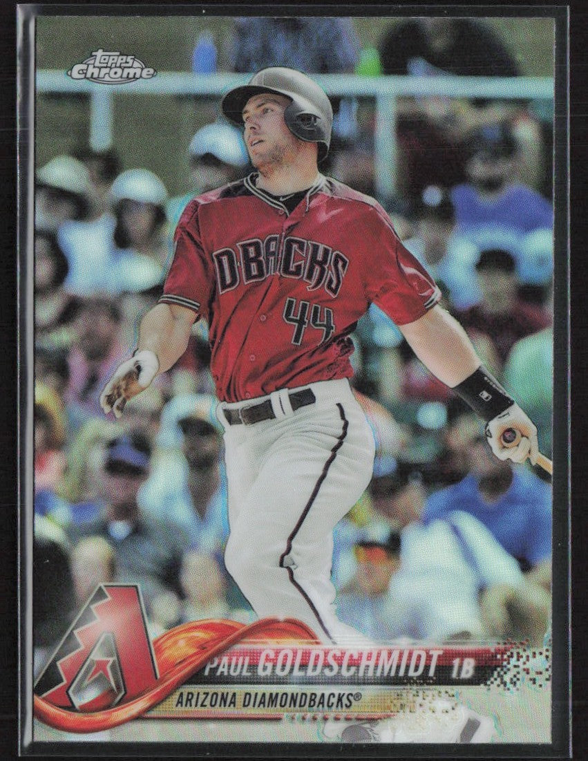Paul Goldschmidt 2018 Topps Chrome Refractor #37 Arizona Diamondbacks