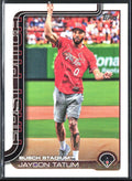 Jayson Tatum 2025 Topps First Pitch #FP-5 St. Louis Cardinals