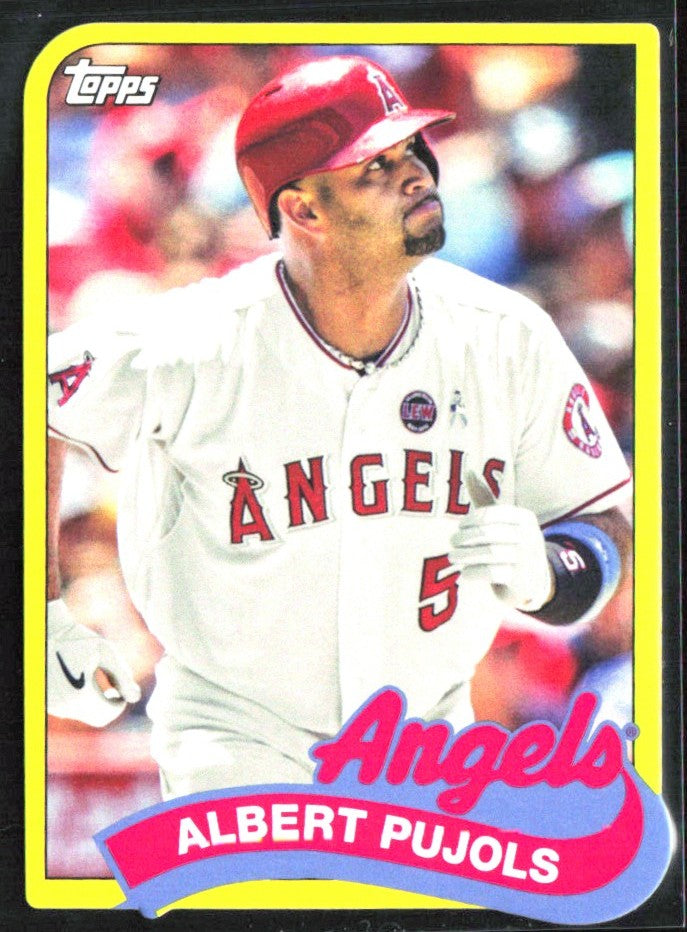Albert Pujols 2014 Topps 1989 Mini #TM-79 Los Angeles Angels