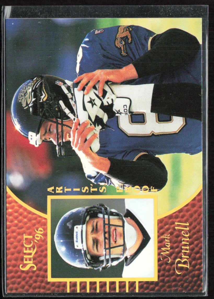 Mark Brunell 1996 Select Artist's Proof #35 Jacksonville Jaguars