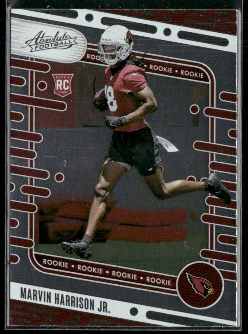 Marvin Harrison Jr. 2024 Panini Absolute RC #104 Arizona Cardinals