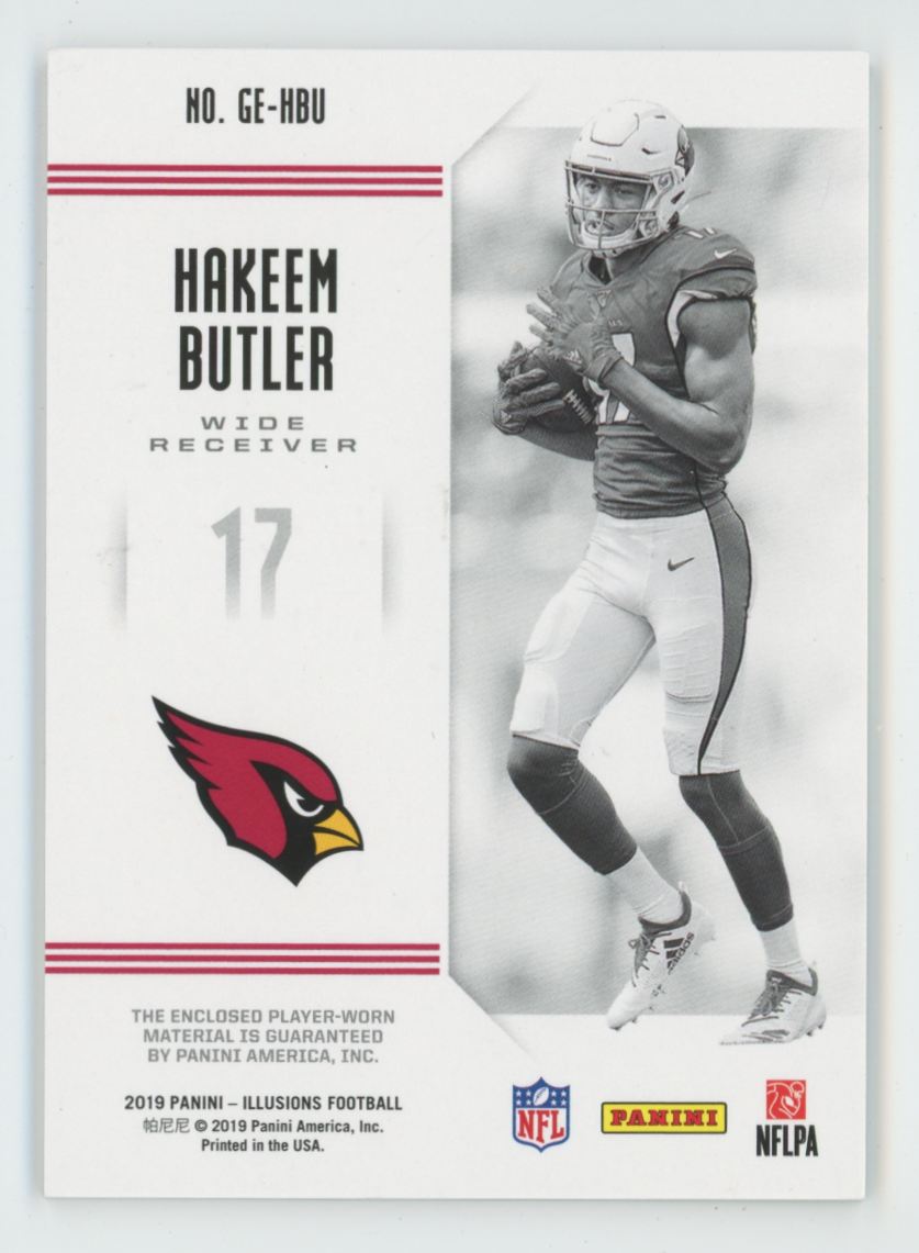 Hakeem Butler 2019 Panini Illusions Great Expectations Jersey #GE-HBU