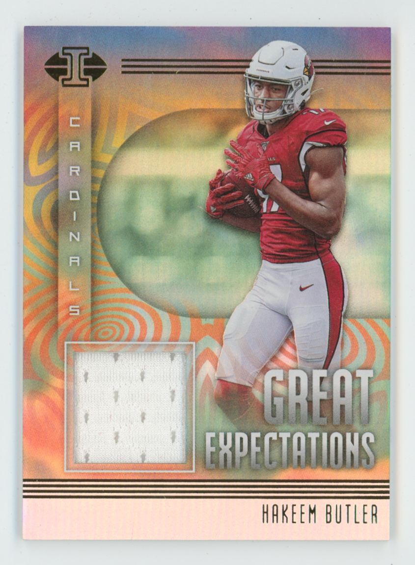Hakeem Butler 2019 Panini Illusions Great Expectations Jersey #GE-HBU