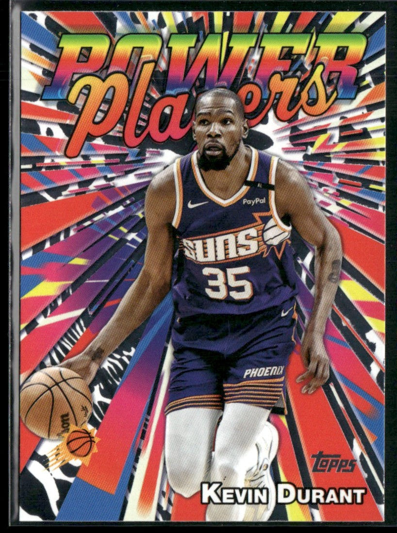 Kevin Durant 2025 Topps Power Players #PP-6 Phoenix Suns