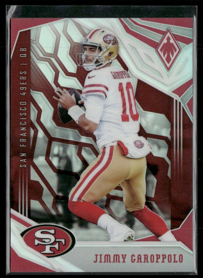 Jimmy Garoppolo 2018 Panini Phoenix Red /299 #86 San Francisco 49ers