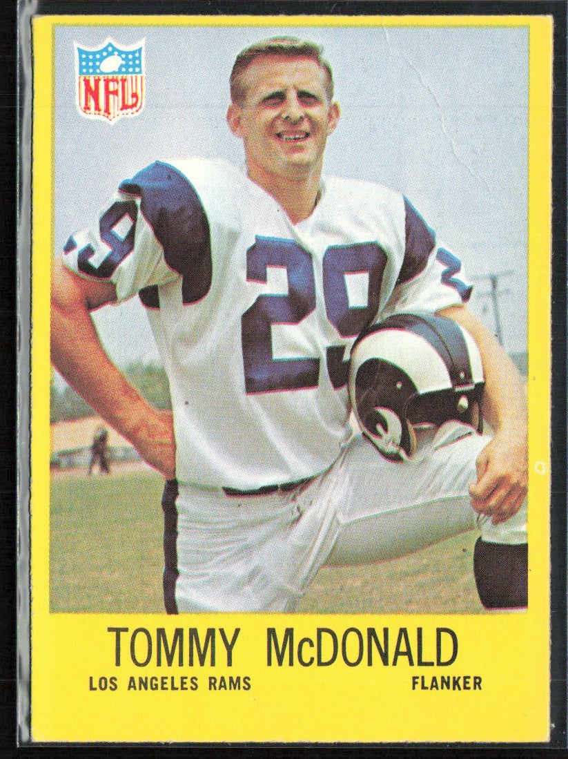 Tommy Mcdonald 1967 Philadelphia #91 Los Angeles Rams