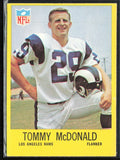 Tommy Mcdonald 1967 Philadelphia #91 Los Angeles Rams