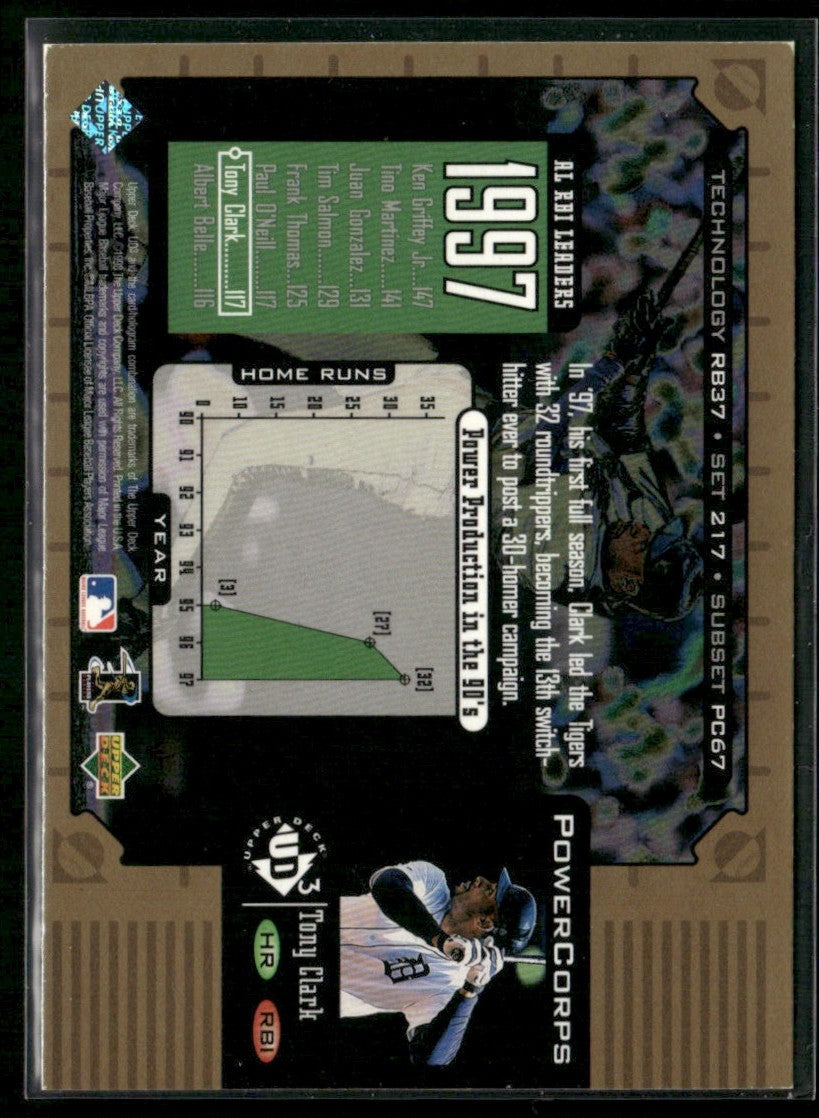 Frank Thomas 1998 Upper Deck Unparalleled Power Corps #217 Chicago White Sox
