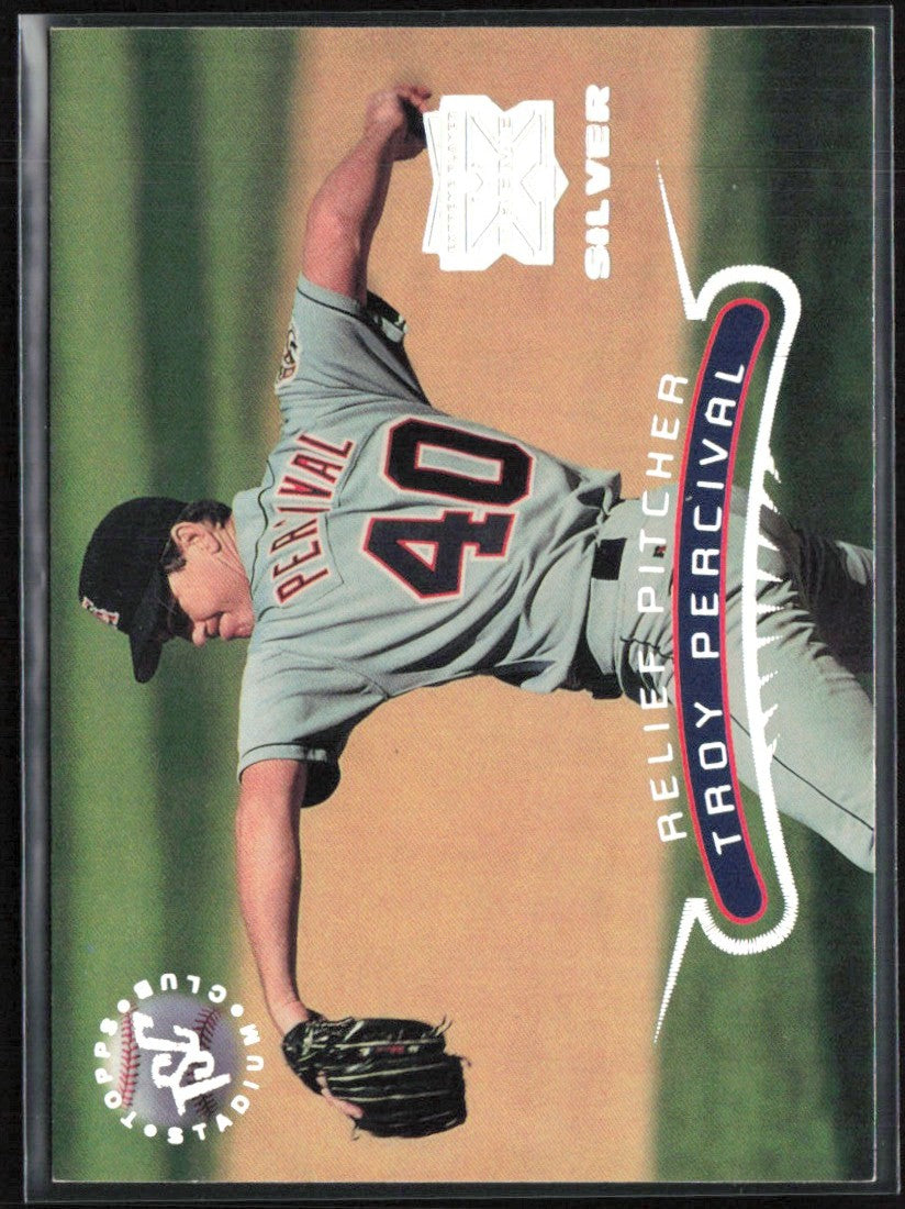 Troy Percival 1996 Topps Stadium Club Extreme Players Silver Detroit Tigers