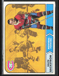 Ralph Backstrom 1968 Topps #60 Montreal Canadiens