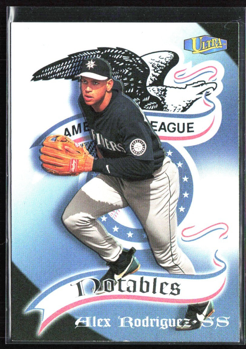 Alex Rodriguez 1998 Ultra Notables #19N Seattle Mariners