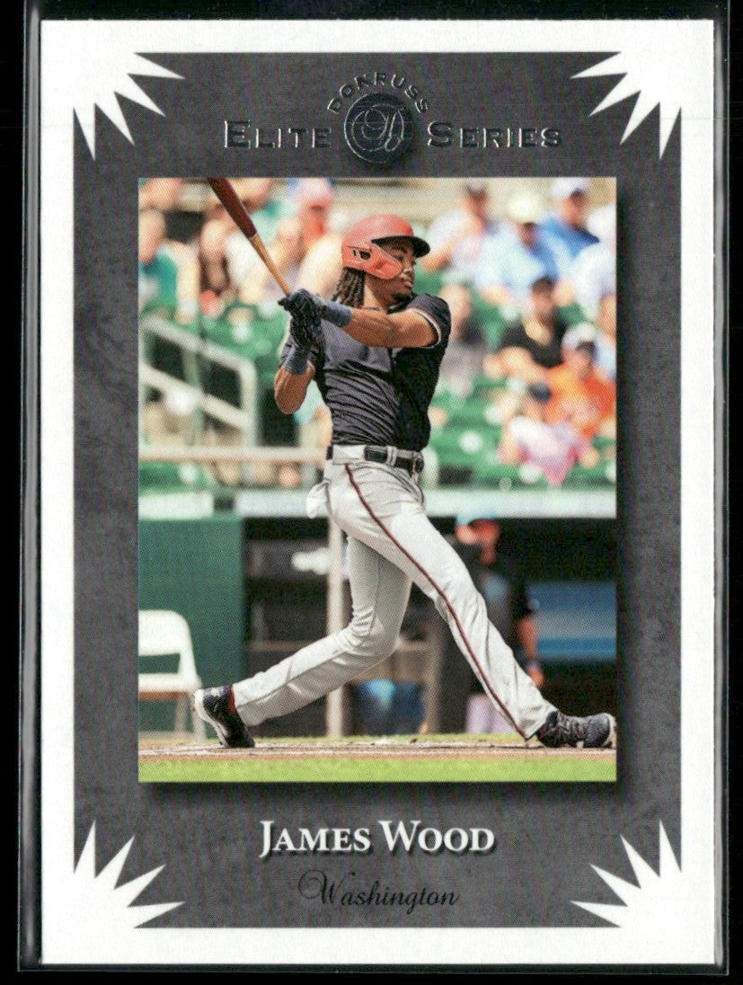 James Wood 2025 Panini Donruss Elite Series #8 Washington Nationals