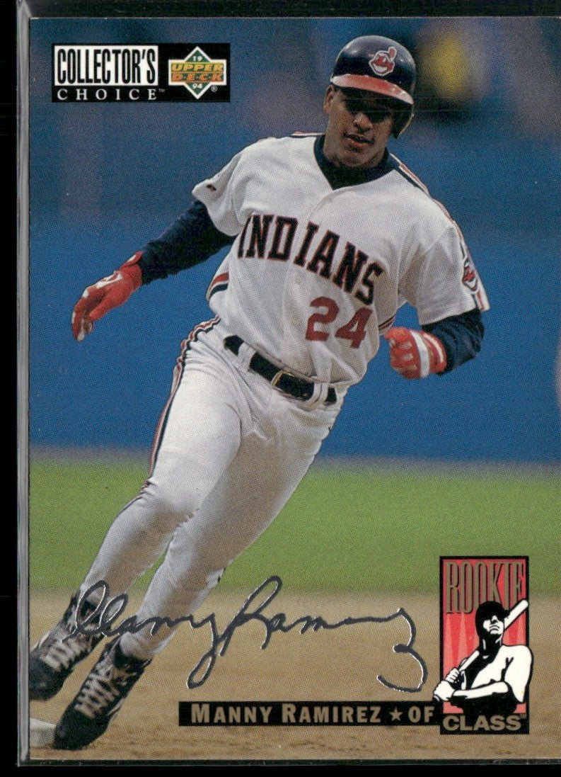 Manny Ramirez 1994 Upper Deck Collector's Choice RC #16 Cleveland Indians