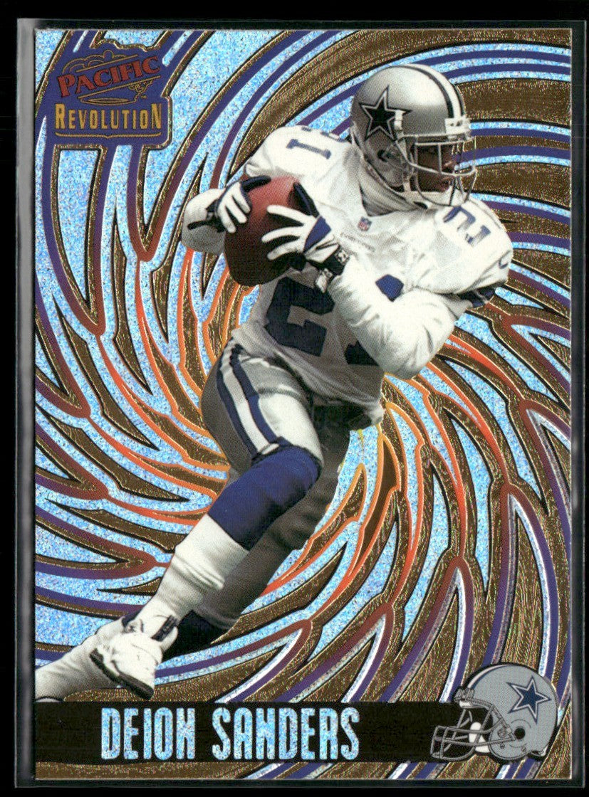 Deion Sanders 1998 Pacific Revolution #33 Dallas Cowboys