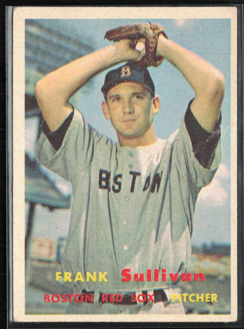 Frank Sullivan 1957 Topps #21 Boston Red Sox