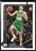 Hugo Gonzalez 2025 Topps RC #228 Boston Celtics