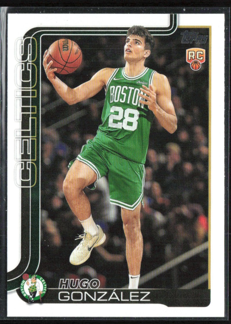 Hugo Gonzalez 2025 Topps RC #228 Boston Celtics