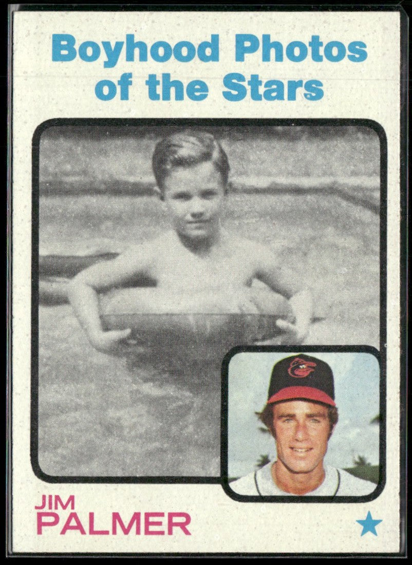 Jim Palmer 1973 Topps #341 Baltimore Orioles