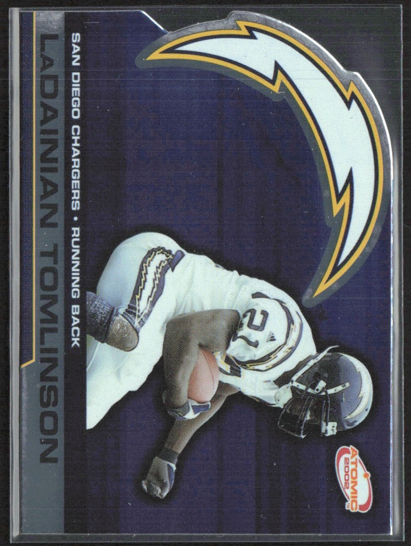 LaDainian Tomlinson 2002 Pacific Atomic #85 San Diego Chargers
