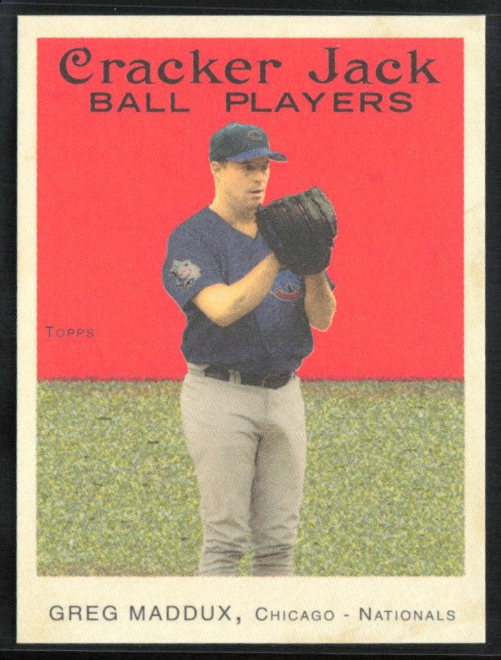 Greg Maddux 2004 Topps Cracker Jack Mini #124 Chicago Cubs