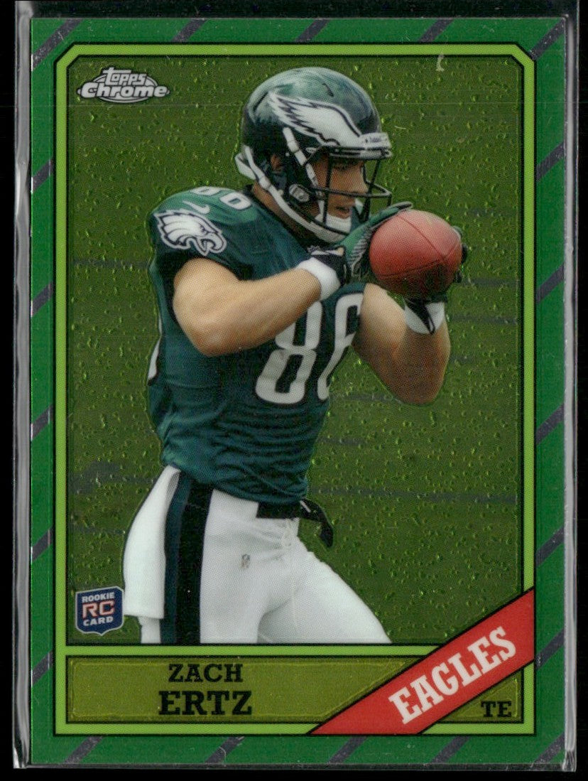 Zach Ertz 2013 Topps Chrome RC #6 Philadelphia Eagles