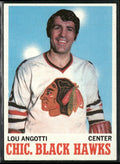Lou Angotti 1970 Topps #12 Chicago Blackhawks