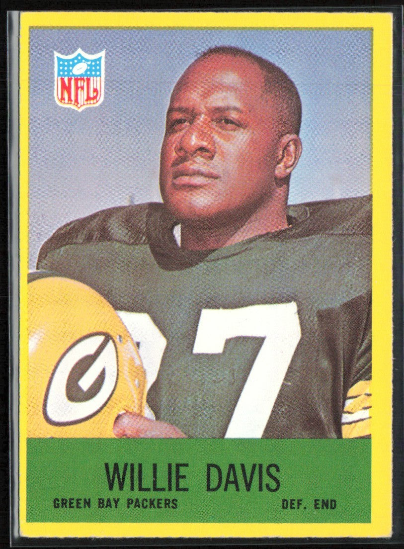Willie Davis 1967 Philadelphia #76 Green Bay Packers
