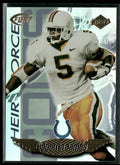 Edgerrin James 1999 Collector's Edge Fury Heir Force RC #HF-12